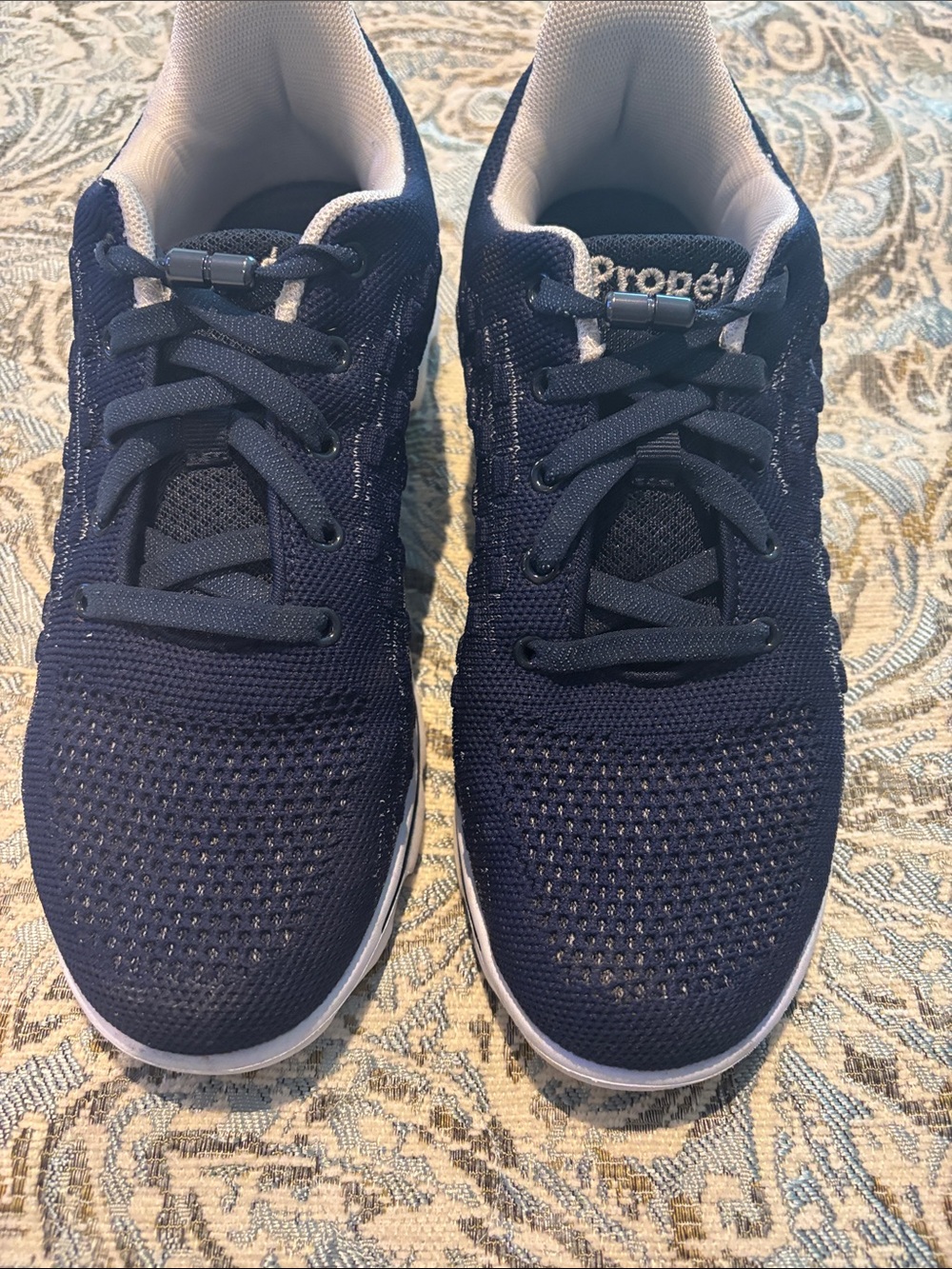 Propet navy sneakers size 9.5